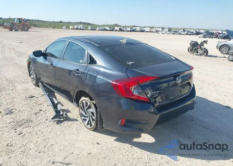 2017 Honda Civic Ex from USA, damaged, VIN 19XFC2F72HE019248